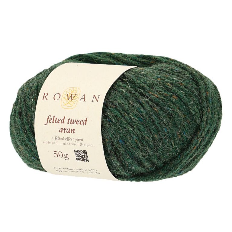 FELTED TWEED ARAN